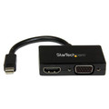Startech MDP2HDVGA, Travel A/V Adapter: 2-in-1 Mini DisplayPort to HDMI or VGA Converter
, Part# 4109865