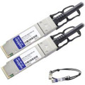Add-onputer Peripherals, L Msa Compliant 40gbase-cu Qsfp+ To Qsfp+ Direct Attach Cable (active Cop - QSFP-40G-ADAC10M-AO