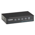 Black Box Network Services 1 X 4 Dvi-d Splitter Withaudio And Hdcp