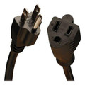 Tripp Lite Power Extension Cord, 13a, 16awg (nema 5-15p To Nema 5-15r) 1-ft.