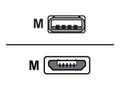 Unirise Usa, Llc Usb Cable - Usb Micro-a - Usb Micro-b - - USB-ABMC-03F