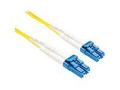 Unirise Usa, Llc Fiber Optic Patch Cable, Lc-lc, 9 125 Singlemode Duplex, Yellow, 7m