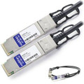 Add-onputer Peripherals, L Addon Hp Jg326a Compatible 40gbase-cu Qsfp+ Transceiver (twinax Dac, 1m