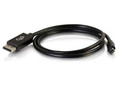 C2g 10ft Mini Displayport Tm To Displayport Tm Adapter Cable M/m - Black