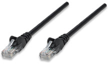 INTELLINET/Manhattan 338387 Network Cable, Cat5e, UTP Black, Part# 338387