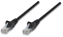 INTELLINET/Manhattan 320764 Network Cable, Cat5e, UTP  Black, Part# 320764