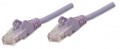 INTELLINET/Manhattan 453486 Network Cable, Cat5e, UTP Purple, Part# 453486