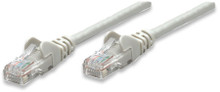 INTELLINET/Manhattan 319867 Network Cable, Cat5e, UTP 25 ft. (7.5 m), Grey, Part# 319867