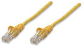INTELLINET 320610 Network Cable, Cat5e, UTP 50 ft. (15.0 m), Yellow, Stock# 320610