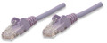 INTELLINET/Manhattan 453516 Network Cable, Cat5e, UTP 50 ft. (15.0 m), Purple, Part# 453516