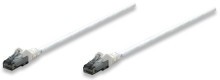 INTELLINET 347372 Network Cable, Cat6, UTP 0.5 ft. (0.15 m), White, Part# 347372