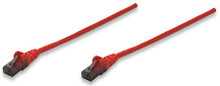 INTELLINET 347396 Network Cable, Cat6, UTP 0.5 ft. (0.15 m), Red (10 Packs), Part# 347396
