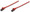 INTELLINET Network Cable, Cat6, UTP 0.5 ft. (0.15 m), Red (10 Packs), Part# 347396
