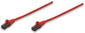 INTELLINET/Manhattan 347396 Network Cable, Cat6, UTP 0.5 ft. (0.15 m), Red, Part# 347396
