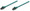 INTELLINET Network Cable, Cat6, UTP (0.15 m), Green, Part# 347426