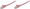 INTELLINET Network Cable, Cat6, UTP (0.15 m), Pink, Part# 392730