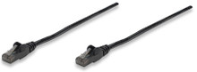 INTELLINET Network Cable, Cat6, UTP (0.3 m), Black (10 Packs), Part# 343312