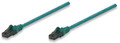 INTELLINET 344845 Network Cable, Cat6, UTP (0.3 m), Green (10 Packs), Part# 344845
