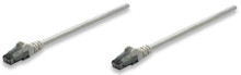INTELLINET Network Cable, Cat6, UTP 1.5 ft. (0.5 m), Grey, Part# 340427