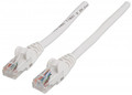 INTELLINET/Manhattan 341936 Network Cable, Cat6, UTP 1.5 ft. (0.5 m), White, Part# 341936