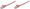 INTELLINET Network Cable, Cat6, UTP  1.5 ft. (0.5 m), Pink, Part# 392754