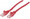 INTELLINET 342131 Network Cable, Cat6, UTP 1.5 ft. (0.5 m), Red, Part# 342131