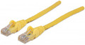 INTELLINET/Manhattan 342339 Network Cable, Cat6, UTP 1.5 ft. (0.5 m), Yellow, Part# 342339