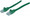 INTELLINET Network Cable, Cat6, UTP 1.5 ft. (0.5 m), Green, Part# 342469