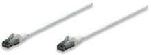 INTELLINET Network Cable, Cat6, UTP 3 ft. (1.0 m), White, Part# 341943