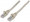 INTELLINET Network Cable, Cat6, UTP 3 ft. (1.0 m), Grey, Part# 340373