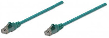 INTELLINET/Manhattan Network Cable, Cat6, UTP 3 ft. (1.0 m), Green, Part# 342476