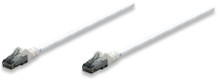 INTELLINET 341950 Network Cable, Cat6, UTP 5 ft. (1.5 m), White, Part#341950