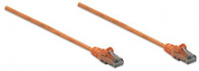 INTELLINET 342254 Network Cable, Cat6, UTP 5 ft. (1.5 m), Orange, Part# 342254
