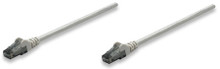 INTELLINET 334112 Network Cable, Cat6, UTP 7 ft. (2.0 m), Grey, Part# 334112