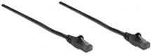 INTELLINET/Manhattan 342063 Network Cable, Cat6, UTP 7 ft. (2.0 m), Black, Part# 342063