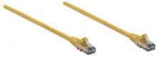 INTELLINET 342360 Network Cable, Cat6, UTP 7 ft. (2.0 m), Yellow, Part# 342360