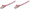 INTELLINET 392785 Network Cable, Cat6, UTP 7 ft. (2.0 m), Pink, Part# 392785