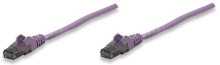 INTELLINET 393140 Network Cable, Cat6, UTP 7 ft. (2.0 m), Purple, Part# 393140