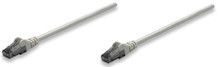 INTELLINET/Manhattan 334129 Network Cable, Cat6, UTP 10 ft. (3.0 m), Grey, Part# 334129