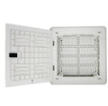 Suttle MXE-15E-1XM 15" MediaMAX wiring panel (empty) with hinged vented cover, Part# MXE-15E-1XM