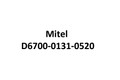 Mitel AC Adapter - L5 5V Universal, Part# D6700-0131-0520