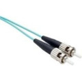 Unirise Usa, Llc 4 Meter Om3 10 Gig Fiber Optic Cable, Aqua, Pvc Jacket 50/125 Micron Multimode D