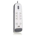 Belkin Components 8-outlet Surge Protector With 6 Ft Power Cord With Telephone Protection