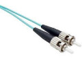 Unirise Usa, Llc 2 Meter Om3 10 Gig Fiber Optic Cable, Aqua, Pvc Jacket 50/125 Micron Multimode D