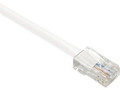 Unirise Usa, Llc Cat5e Shielded Gigabit Ethernet Patch Cable, Utp, White, Snagless, 15ft