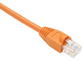 Unirise Usa, Llc Cat5e Shielded Gigabit Ethernet Patch Cable, Utp, Orange, Snagless, 100ft