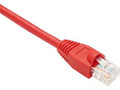 Unirise Usa, Llc Cat5e Shielded Gigabit Ethernet Patch Cable, Utp, Red, Snagless, 10ft