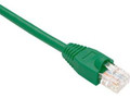 Unirise Usa, Llc Cat5e Shielded Gigabit Ethernet Patch Cable, Utp, Green, Snagless, 1ft