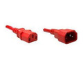 Unirise Usa, Llc Power Cord C13-c14 Svt 250v 10amp Red Jacket 10 Feet