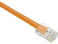 Unirise Usa, Llc Cat5e Ethernet Patch Cable, Utp, Orange, Snagless, 100ft